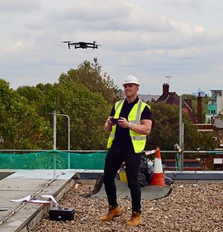 where to get roof surveys with a drone