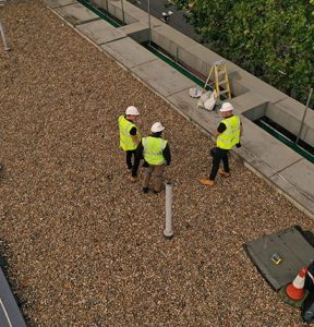 how do drone roof surveys work