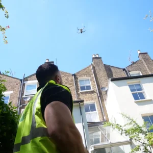 drone doing survey